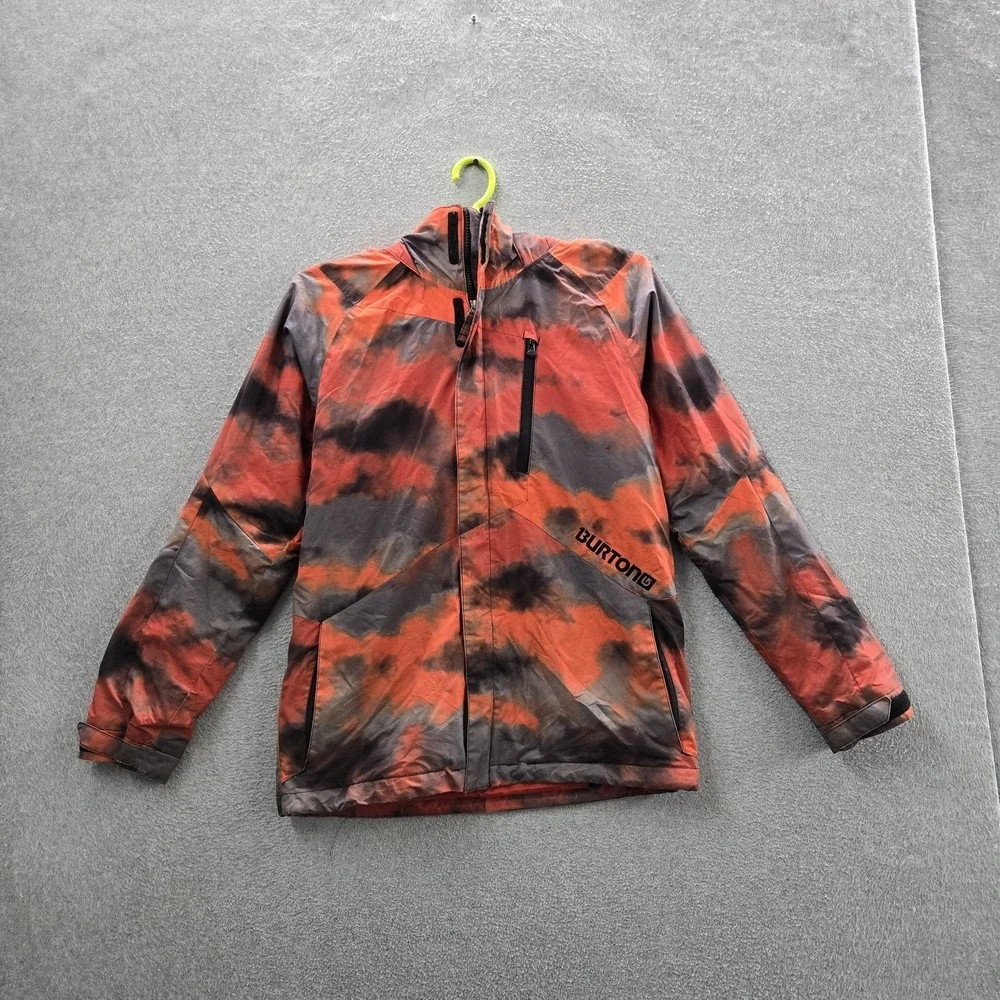 Burton Boys Jacket XL (16)‎ Red Camouflage DRYRIDE Ski Snowboarding